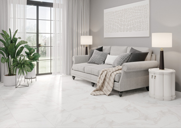 Керамическая плитка настенная Cersanit Роялстон (Royalstone) декор B белый 29,7х60, RSL053