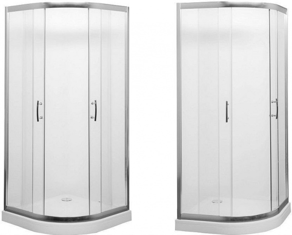 Душевая кабина Aquanet Alfa NAA2142 100x100, R550, прозрачное стекло