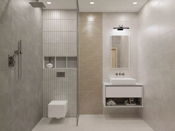 Керамическая плитка настенная Azori CEMENTO MADERA 31,5*63, 00-00003282