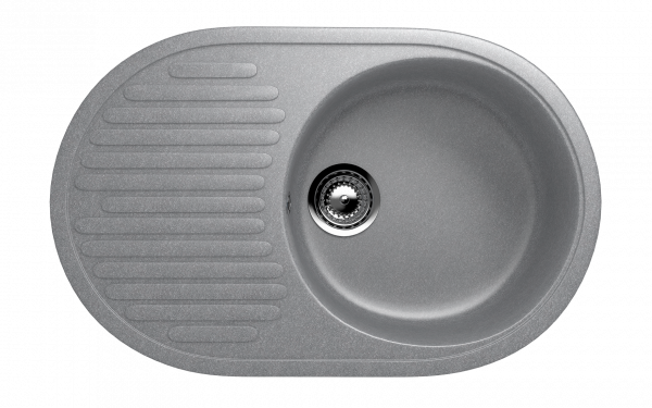 Мойка для кухни EcoStone ES-16, 720x455мм, реверсивная (Мойка для кухни EcoStone ES-16-342, 720x455мм, реверсивная, графитовый)