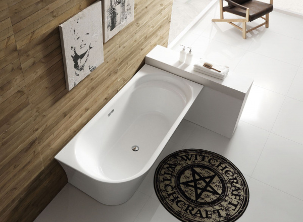 Ванна акриловая BelBagno 170*78 см, белая, BB410-1700-780-R