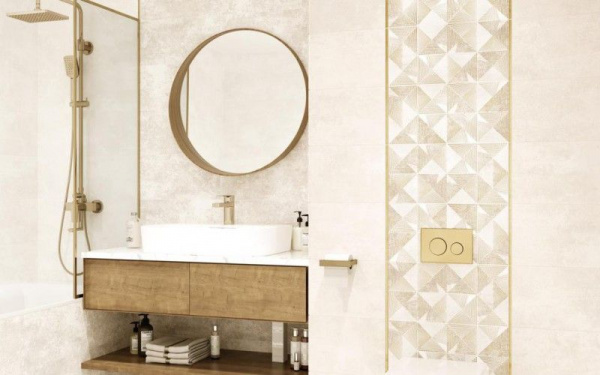 Керамическая плитка настенная Alma Ceramica Пьемонт / Piemonte 249*500, TWU09PMT404