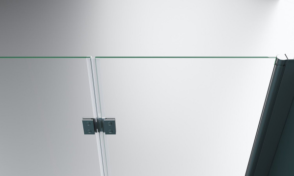 Душевая кабина BelBagno Albano 700x900x1950, прозрачное стекло, хромированный профиль, ALBANO-ASH-1-