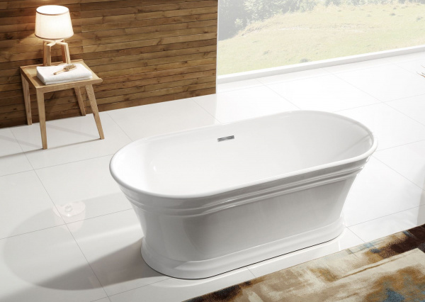 Ванна акриловая BelBagno 170*79 см, белая, BB402-1700-790