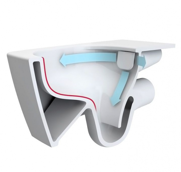 Унитаз подвесной  Vitra S50, Rim-ex,  7740B003-0075