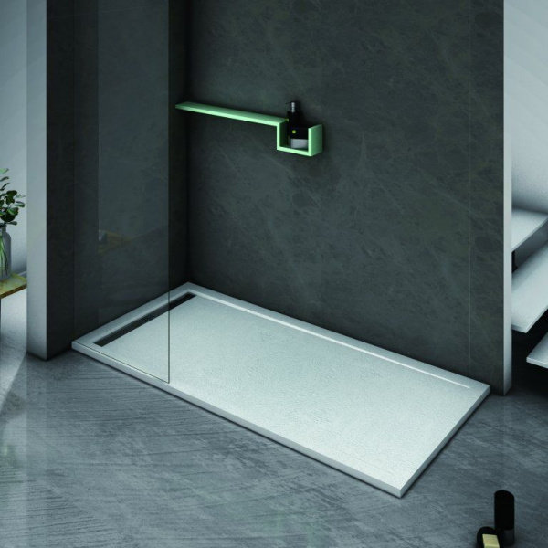 Экран плоский для поддона Cezares из искусственного мрамора 800x800x100, TRAY-AS-A-80-100-SCR