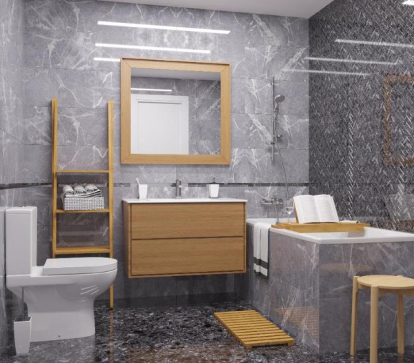 Керамогранит Kerranova Terrazzo 30*60, K-333/MR/300x600x10