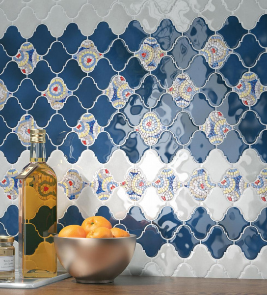 Декор Kerama Marazzi Арабески Майолика 4, 6,5х6,5, VT\A319\65000