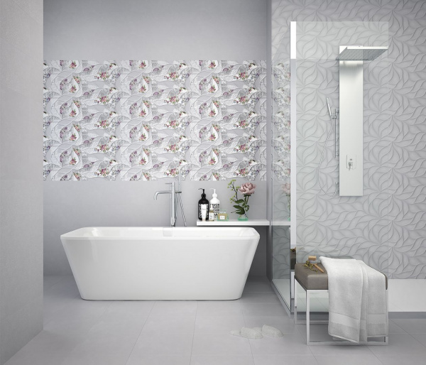 Декор Eletto Ceramica MALWIYA GREY GEOMETRIA 24,2*70 1с, 586942001