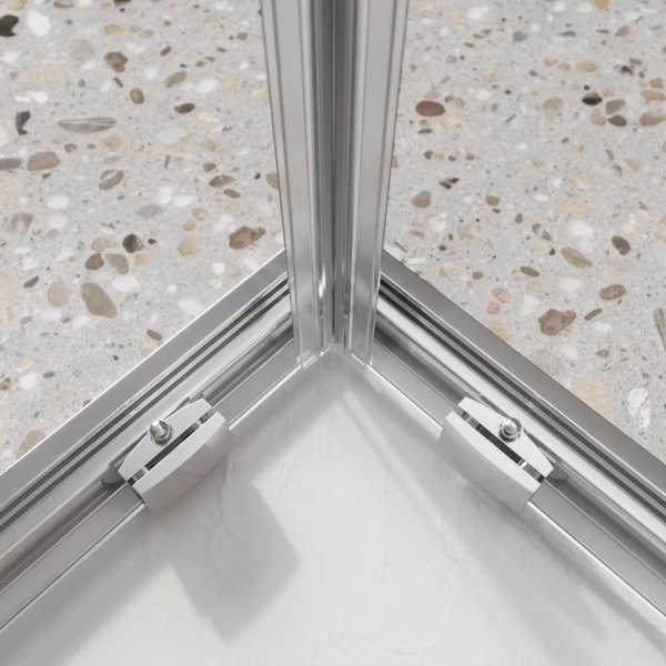 Душевая кабина BelBagno LUCE 125*100, LUCE-AH-22-125/100-C-Cr
