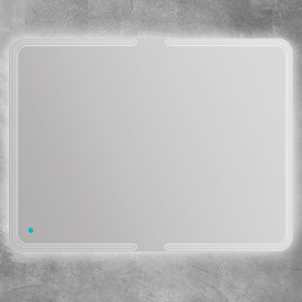 Зеркало Cezares со встроенной LED подсветкой и сенсорным выключателем Touch system, реверсивное, 449