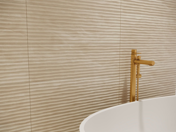 Керамическая плитка настенная Eurotile Ceramica DIANA рельеф 29,5х89,5, 763 DIS1BG