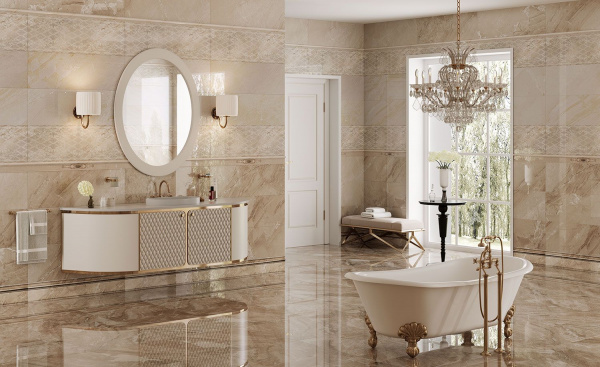Плинтус Eurotile Ceramica ECLIPSE BEIGE 16х89,5, 895