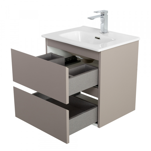 Тумба под раковину BelBagno KRAFT 39-500/390-2C-SO-СO, бежевый матовый