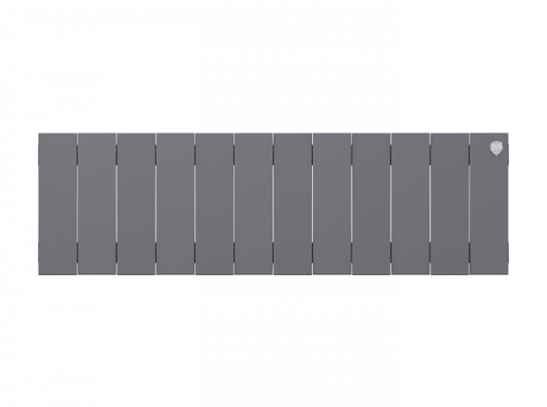 Радиатор биметаллический Royal Thermo PianoForte 200 /Silver Satin - 12 секций, серебристый, RTPSS20