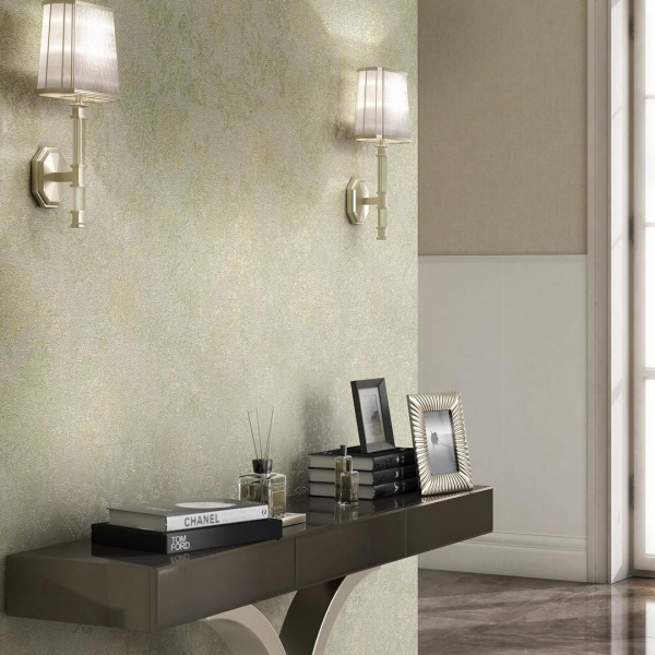 Обои виниловые Kerama Marazzi Флора мотив, бежевый, KM5403