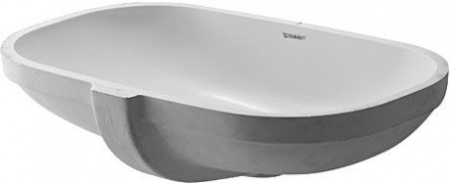 Раковина Duravit D-Code под столешницу 490, 0338490000
