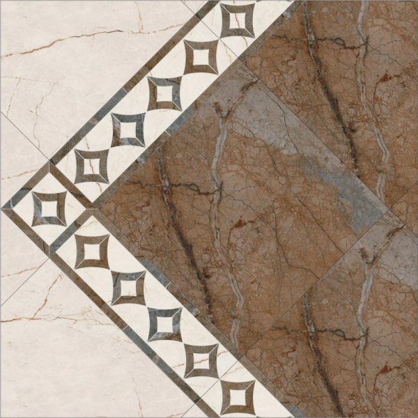Бордюр напольный Kerama Marazzi Милан Театро наборный 50,2x16,5x9,5, ID112