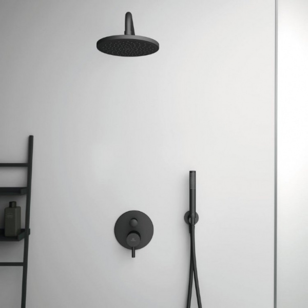 Душевая лейка Ideal Standard IdealRain, черный, BC774XG