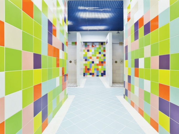 Плитка настенная Kerama Marazzi Калейдоскоп 20х20 голубой 1546T