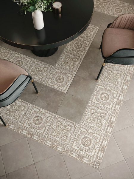 Керамогранит Kerama Marazzi Пьяцца серый мат, 3453