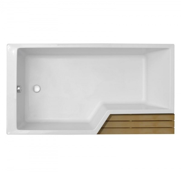 Ванна акриловая Jacob Delafon BAIN-DOUCHE NEO 160х90/70 см, E6D000L-00