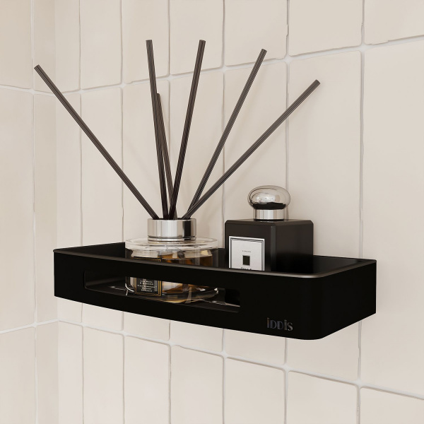 Полка IDDIS  Optima Home, черный, SHE10SBi44