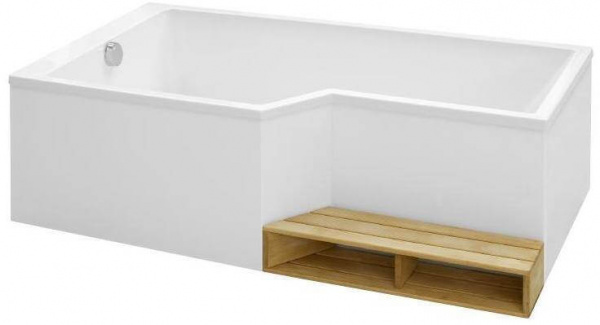 Ванна акриловая Jacob Delafon BAIN-DOUCHE NEO 170*90/70 см, E6D002L-00