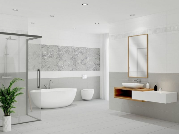 Декор Eletto Ceramica IDILIO GREY GRADINO 24,2*70 1с, 587472001