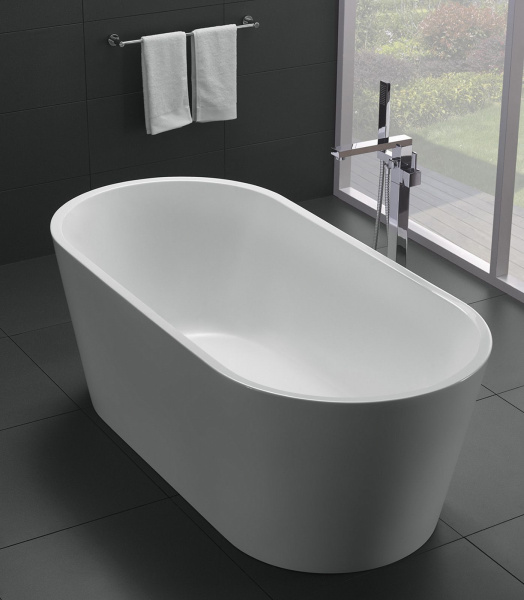 Ванна акриловая BelBagno 170*80 см, белая,  без перелива, BB71-1700-W0