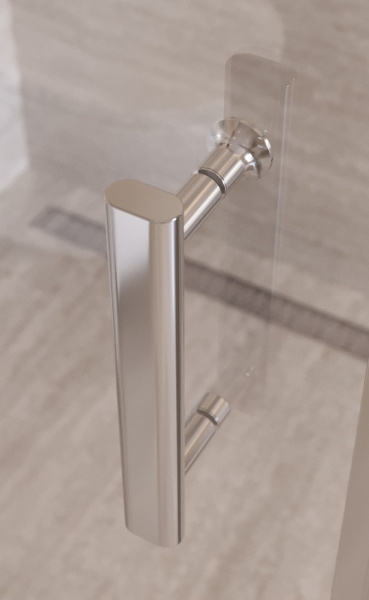 Душевая кабина BelBagno 80*100 см, профиль хром, UNO-195-AHF-31-80/100-C-Cr