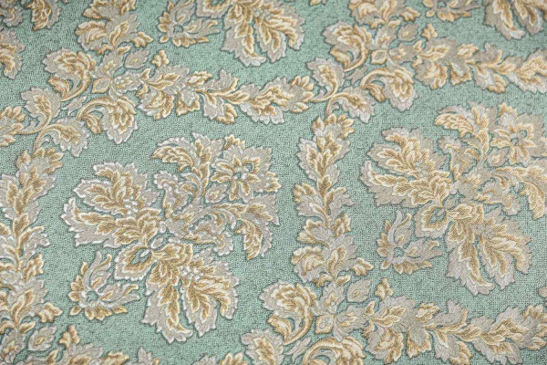 Обои виниловые Kerama Marazzi Палаццо мотив, зеленый, KM5503