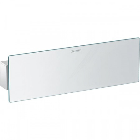 Шланговое подключение Hansgrohe Fixfit Porter 300, с полочкой и с двумя держателями лейки, хром, 264