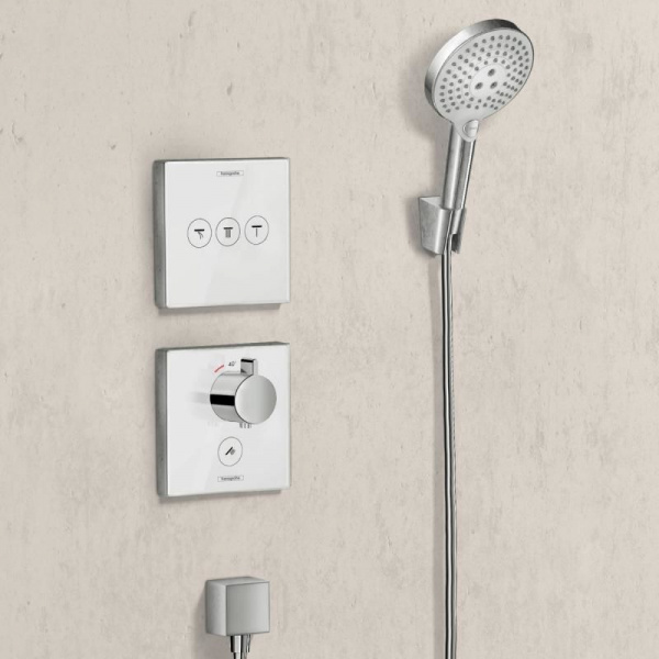 Shower Select Термостат для душа/ванны скрытого монтажа, белый/хром 15735400
