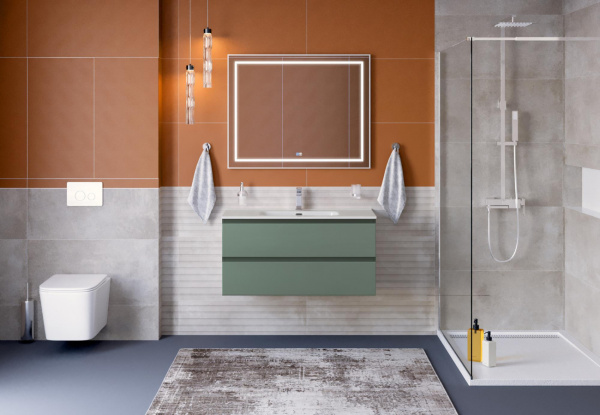 Тумба под раковину BelBagno KRAFT-1000-2C-SO-VO, еловый матовый