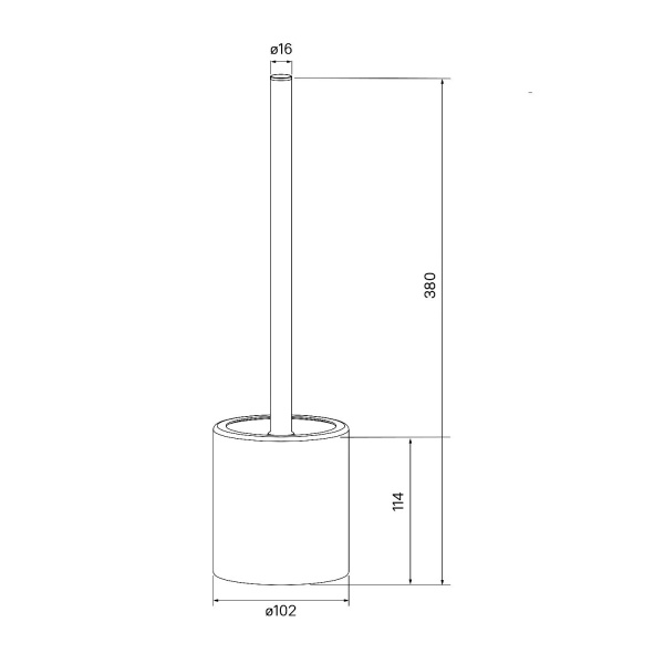 Ерш IDDIS Optima Home, хром, BRU02POi47