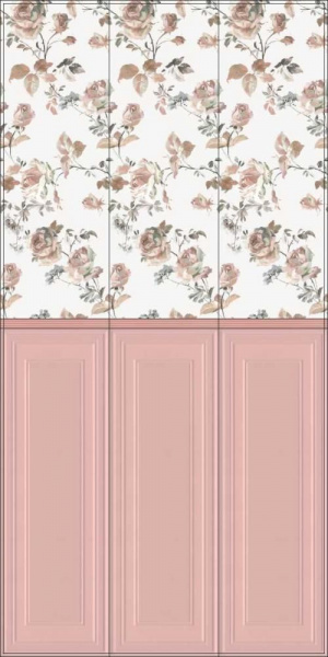 Плитка керамическая настенная Kerama Marazzi Монфорте ментоловый панель 40x120, 14006R