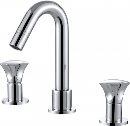 Смеситель для раковины D&K Hessen.Grimm DA1384101 хром