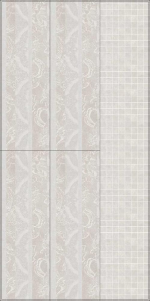 Плитка керамическая настенная Kerama Marazzi Эскориал серый 40x120, 14011R