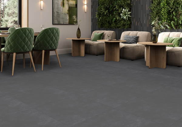 Керамогранит Delacora Лайф Цемент серый / Life Cement Gray матовый 120*60, D120237M