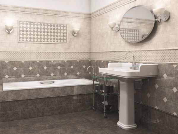 Плитка настенная Kerama Marazzi Мерджеллина 7,4х15 коричневый тёмный 16003
