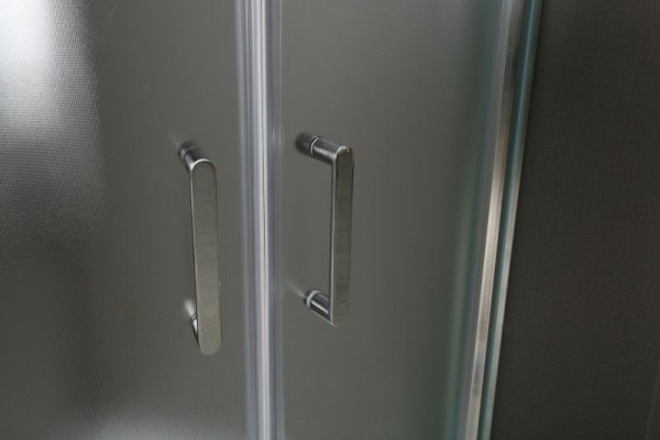 Душевая кабина BelBagno Uno-195 800x800x1950, прозрачное стекло, хромированный профиль, UNO-195-R-2-