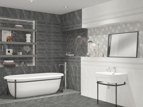Керамогранит Azori R 60*60 HYGGE GREY 1с, 848253101
