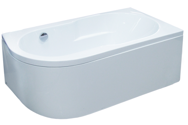 Ванна акриловая Royal Bath AZUR  170х80х60 см, белый, правая, RB614203R