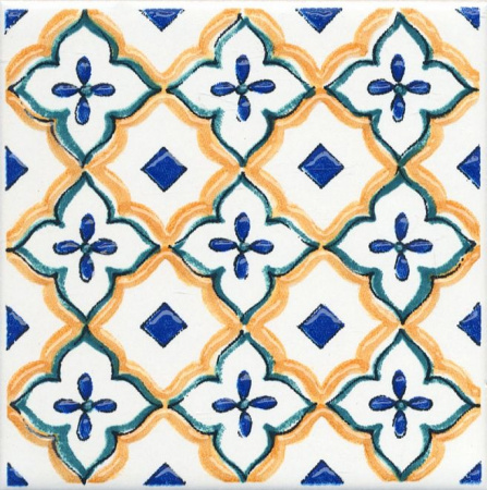 Вставка Kerama Marazzi Капри майолика 9,9х9,9 STG\A491\1146