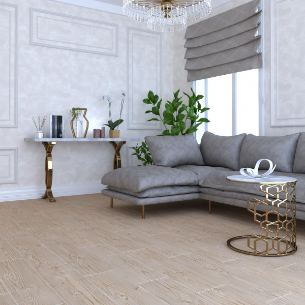 Керамогранит Laparet Фаджио коричневый 20х80