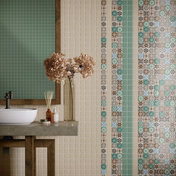 Вставка Kerama Marazzi Анвер 2 4,85x4,85 серый, OS\A176\21052