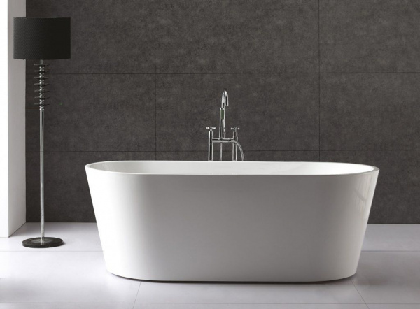 Ванна акриловая BelBagno 169*80 см, белая, BB202-1700-800