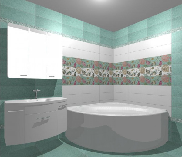 Плитка настенная Kerama Marazzi Пленэр 20х50 белый 7073T
