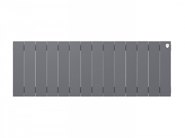 Радиатор биметаллический Royal Thermo PianoForte 300 /Silver Satin - 14 секций, серебристый, RTPSS30